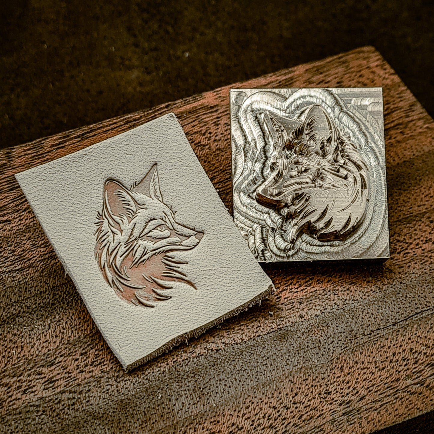 Fox Figured Stamp (HK45)