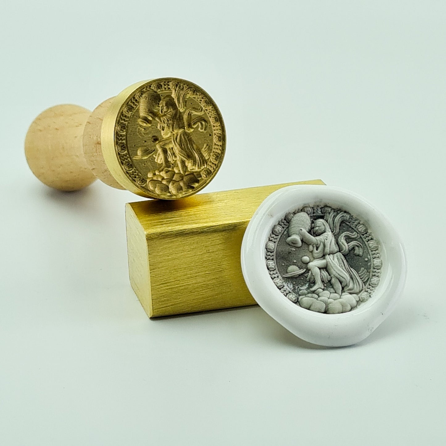 3D Wax Seal - Aquarius (WS19)