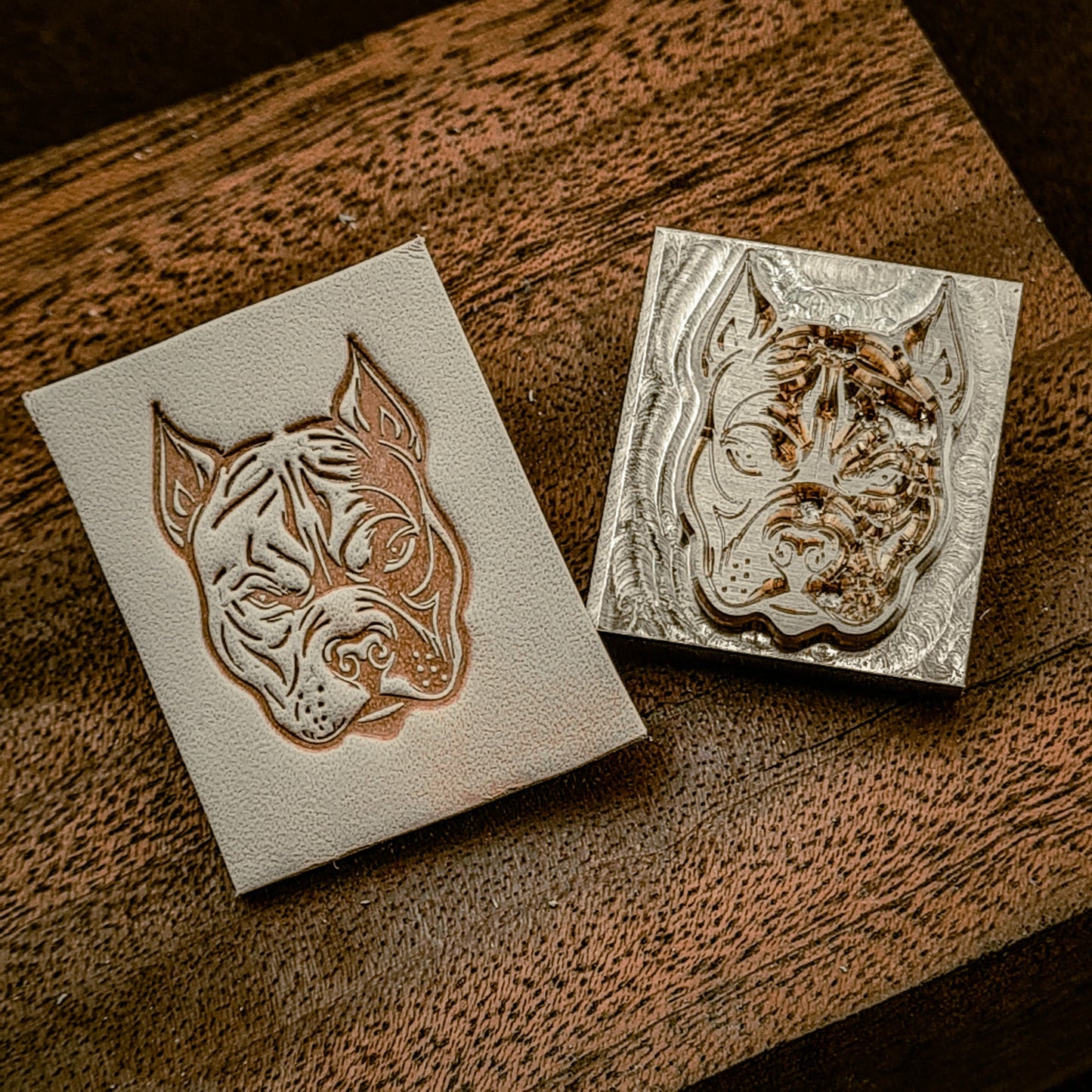 Pitbull Figure Stamp (HK56)