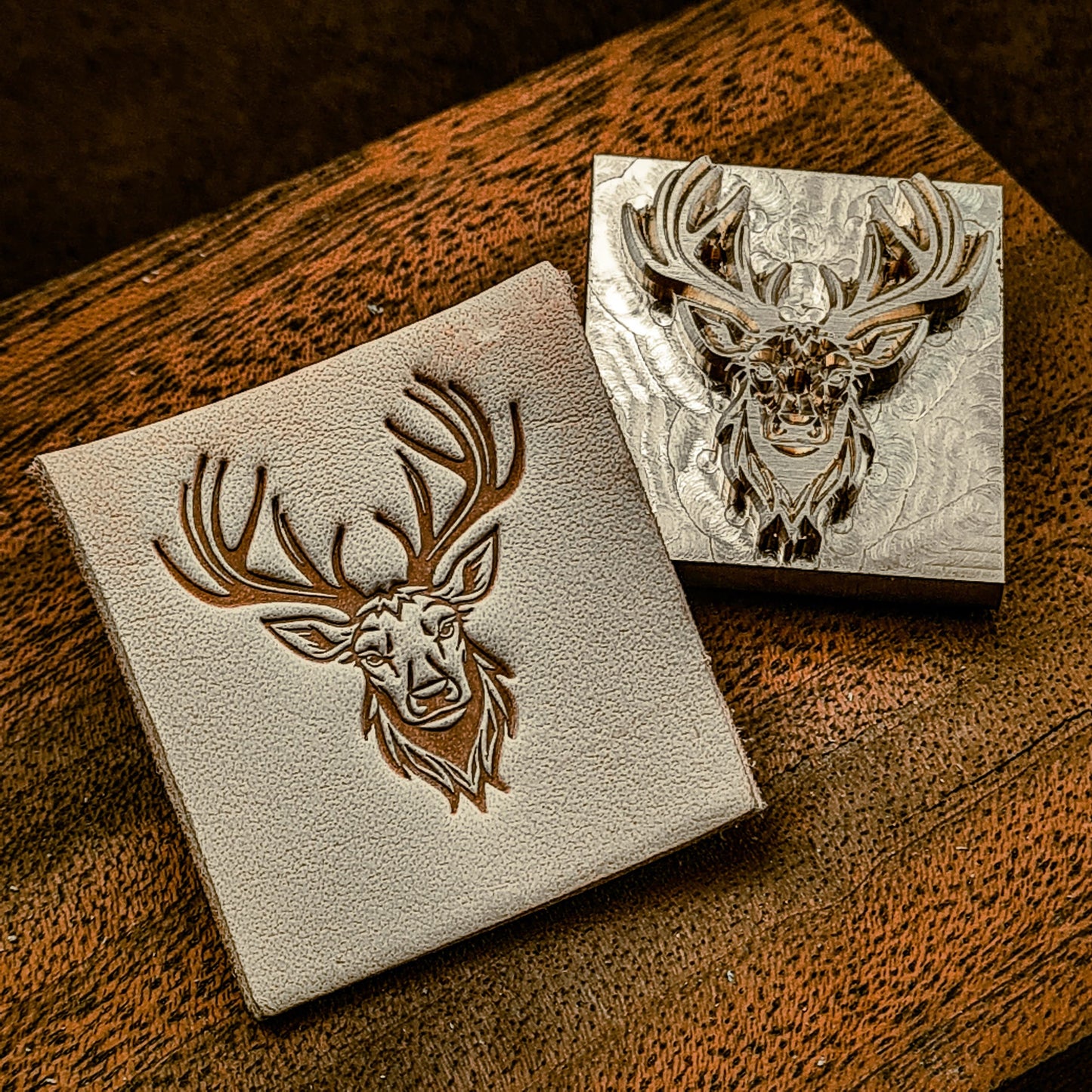 Deer Figured Stamp (HK59)