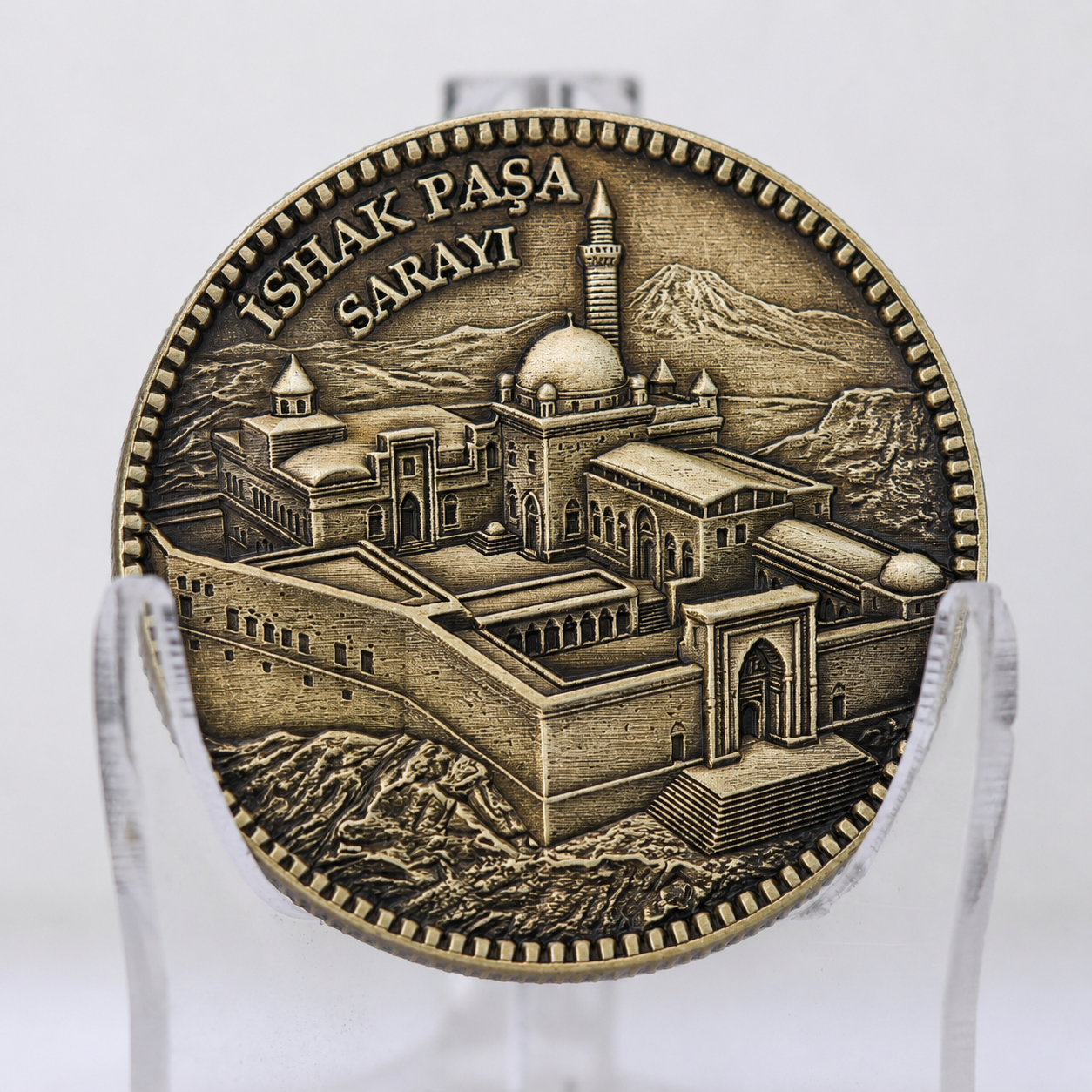 İshak Paşa Temalı Pirinç Madalyon