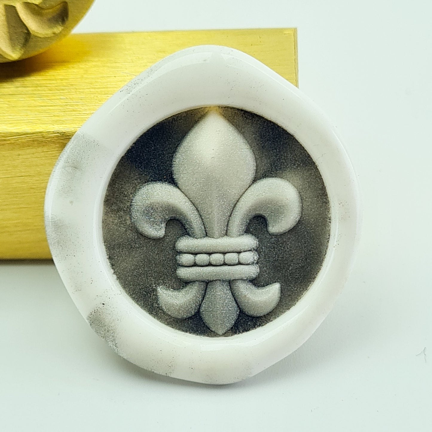 3D Mum Mühürü - Fleur De Lis (WS12)