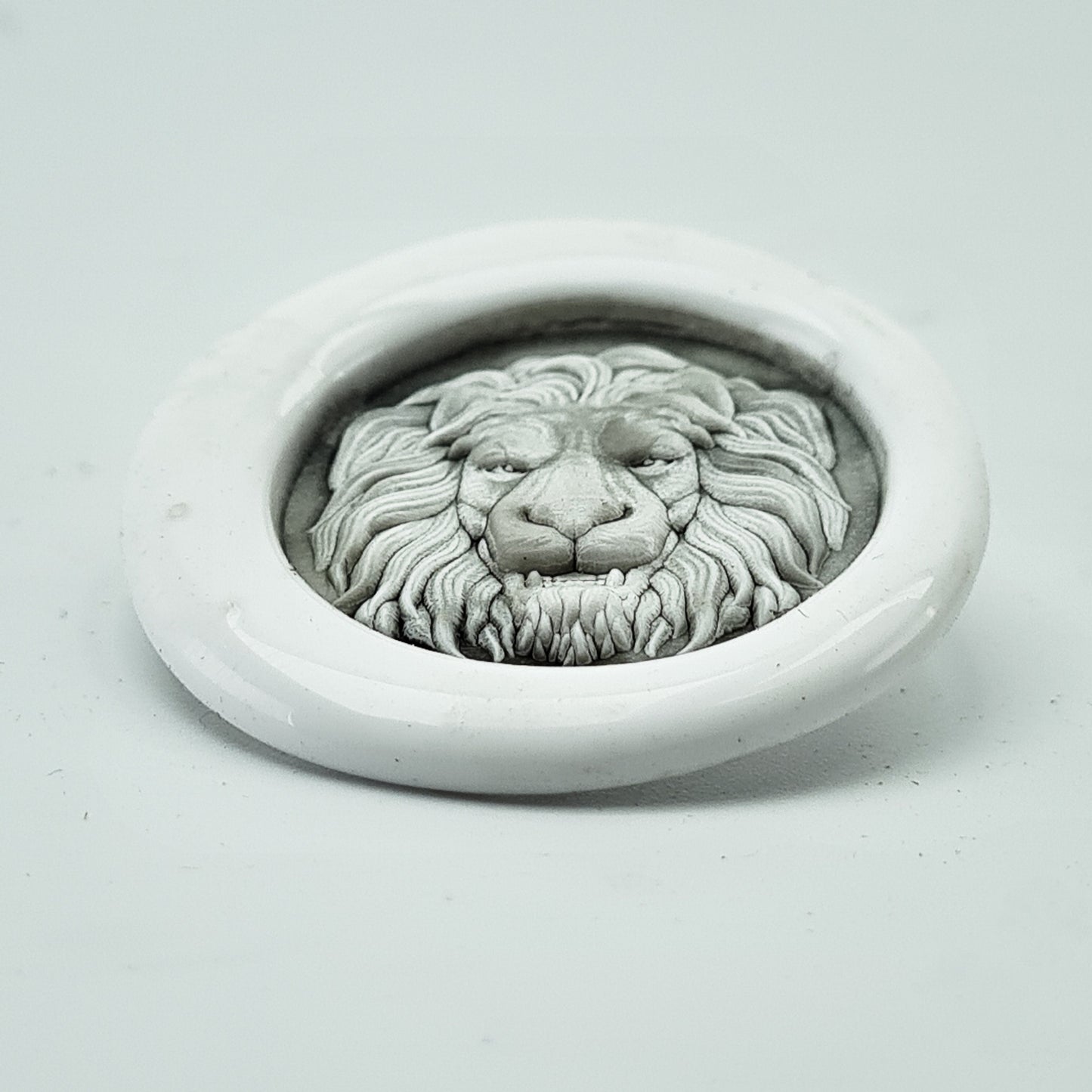 3D Mum Mühürü - Lion Head (WS04)